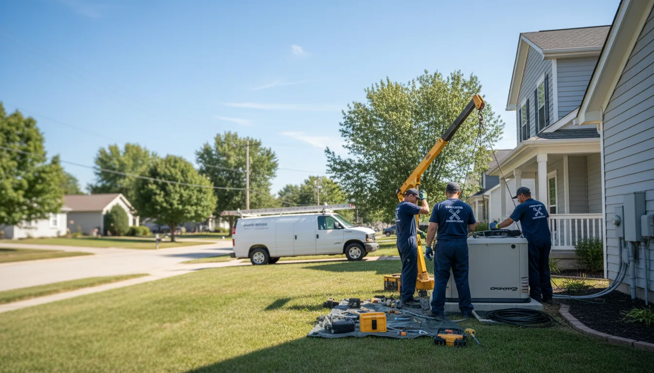 Generator Installation in Wolfe City, TX near me